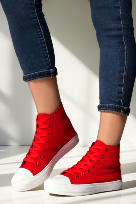дамски кецове ROMENVA RED