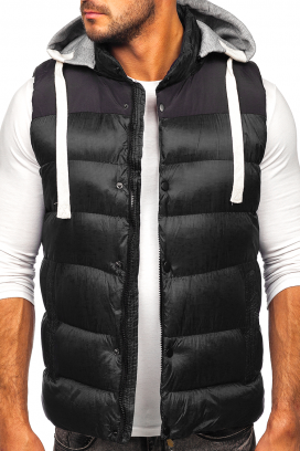 мъжки елек JERKODO BLACK
