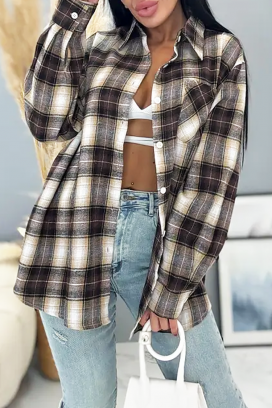 дамска риза DARLENZA BROWN