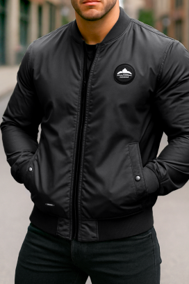 мъжко яке JUZO BLACK