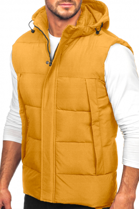 мъжки елек KONEKTO YELLOW