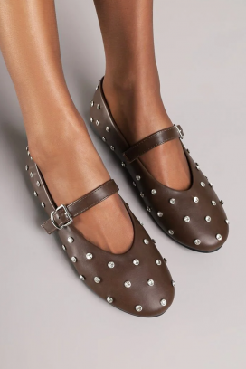 дамски обувки BALENZA BROWN