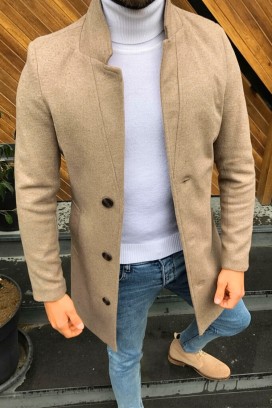 мъжко палто MONENZO BEIGE