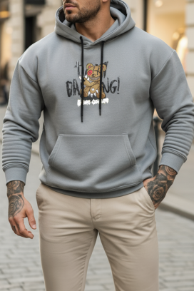 мъжки суичър REBERGO GREY