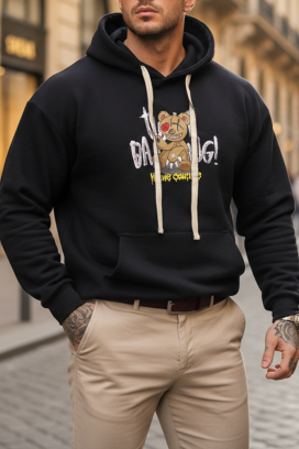 мъжки суичър REBERGO BLACK