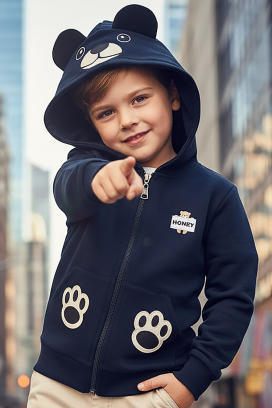 детски суичър NAVZINI NAVY