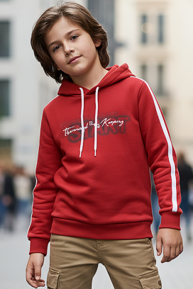 детски суичър LORINDI RED