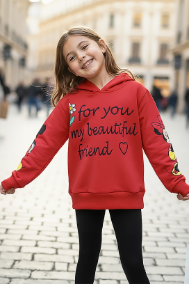 детски суичър LOLINZI RED