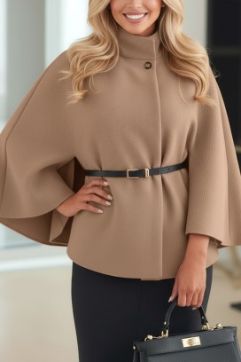 пончо KOLZERNA BEIGE
