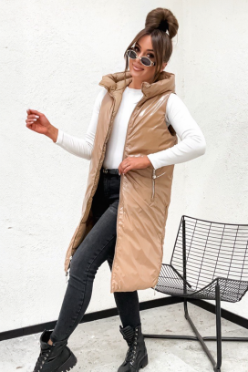 двулицев елек KEMORFA BEIGE