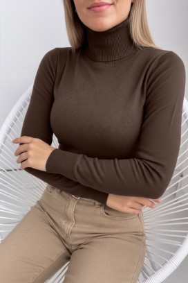 пуловер BRONENZA BROWN