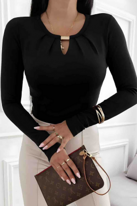 дамска блуза FERTOANA BLACK