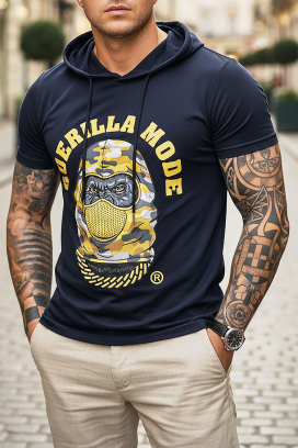 мъжка блуза BRELON NAVY