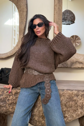 пуловер LEVOLDA BROWN