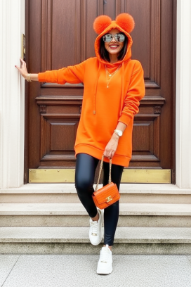 суичър BEMBONA ORANGE