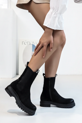дамски боти ALOMENDA BLACK