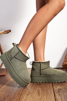 дамски боти DENVIOSA KHAKI