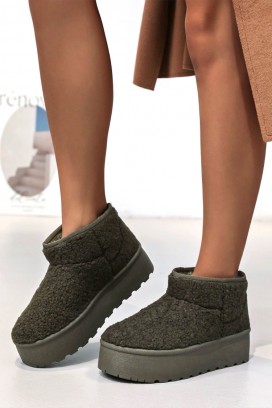 дамски боти PUHVILZA KHAKI
