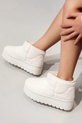 дамски боти PUHVILZA WHITE
