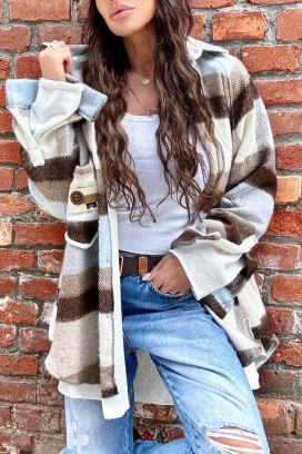 дамска риза CASIANTA BROWN