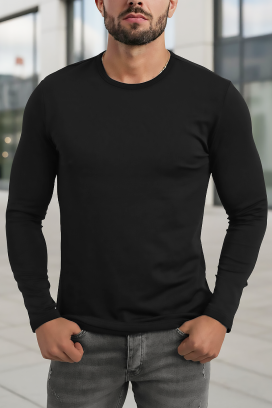 мъжка блуза GLOMERZO BLACK