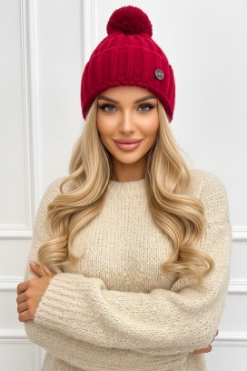 шапка LEILONZA RED