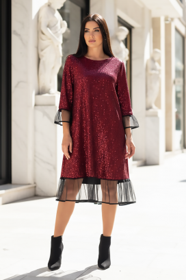 рокля MESIONA RED