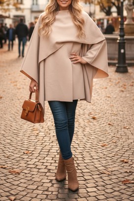 палто POKRINZA ECRU