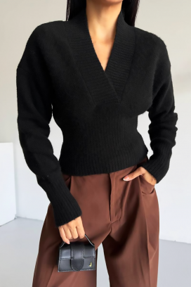 пуловер VREMOLDA BLACK