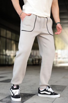 мъжки панталон FONTOR LIGHT GREY