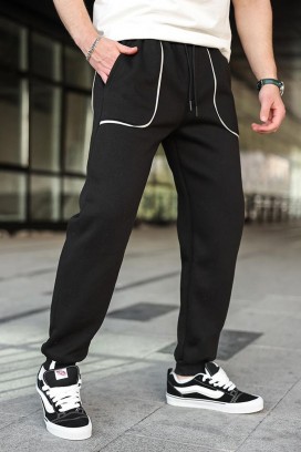 мъжки панталон FONTOR BLACK