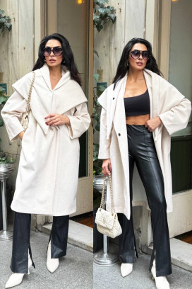 палто ALSIENA ECRU