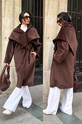 палто ALSIENA BROWN