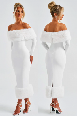 рокля KARSOTA WHITE