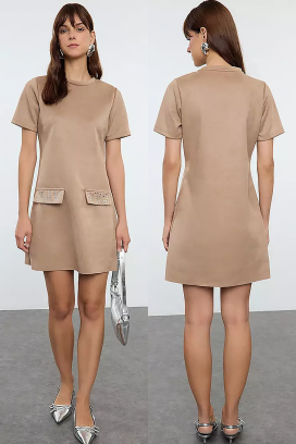 рокля GARDELDA BEIGE