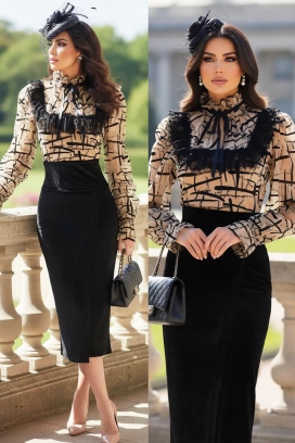 рокля FRONELMA BEIGE