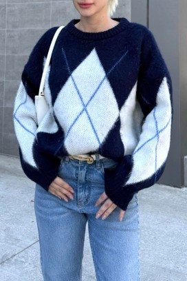 пуловер KRIOFEGA NAVY