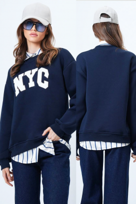 дамска блуза NEVRILDA NAVY