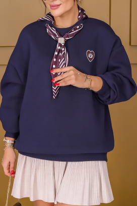 дамска блуза ZAFERZA NAVY