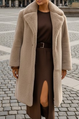 палто OLGANIRA BEIGE