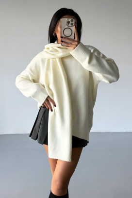 пуловер ERTILODA ECRU