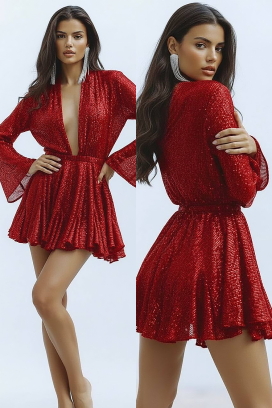 рокля EROTOLDA RED