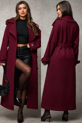 палто PREMIELA BORDO