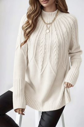 пуловер ZARVELDA ECRU