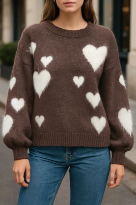 пуловер NABLILZA BROWN