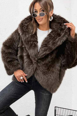 палто BANRIOLA BROWN