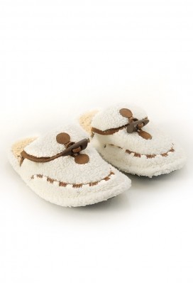 дамски пантофи BLOMERFA ECRU