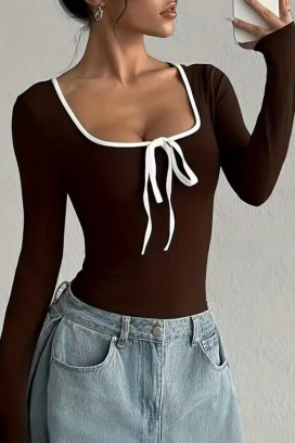 дамска блуза VRIONZA BROWN