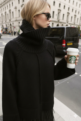 пуловер MLENVILDA BLACK