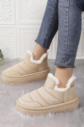 дамски боти DRONLEFA BEIGE